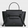 Celine Belt Nano Bag In Black Grained Calfskin 294