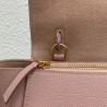 Celine Belt Nano Bag In Vintage Pink Grained Calfskin 094