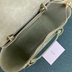 Celine Belt Nano Bag In Sage Grained Calfskin 533