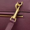 Celine Micro Belt Bag In Bordeaux Grained Calfskin 727