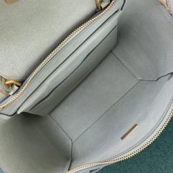 Celine Micro Belt Bag In Vert D'eau Grained Calfskin 719