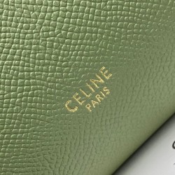 Celine Micro Belt Bag In Light Khaki Grained Calfskin 769