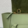 Celine Micro Belt Bag In Light Khaki Grained Calfskin 769