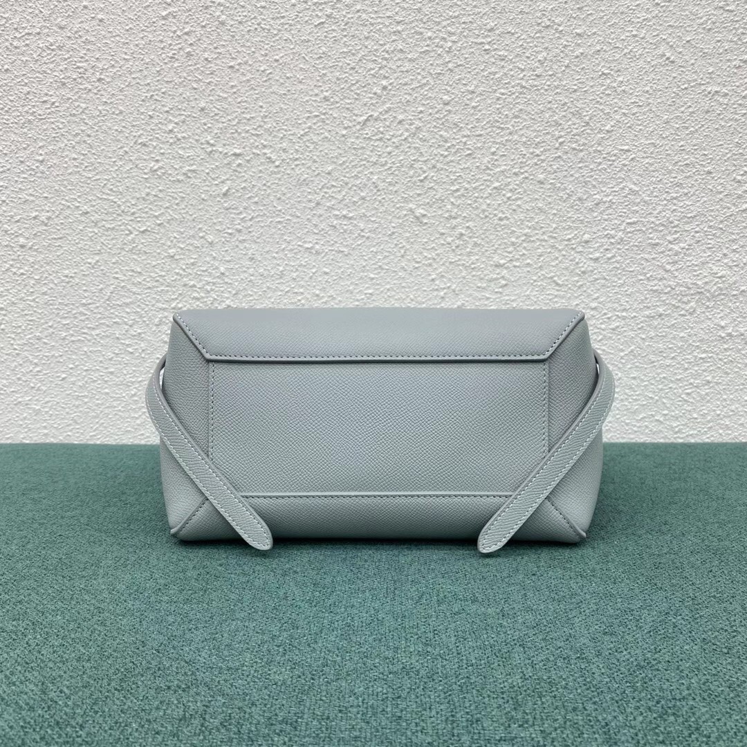 Celine Micro Belt Bag In Mineral Grained Calfskin 798