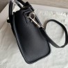 Celine Nano Luggage Tote Bag In Black Drummed Calfskin 943