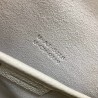 Celine Nano Luggage Tote Bag In White Drummed Calfskin 481