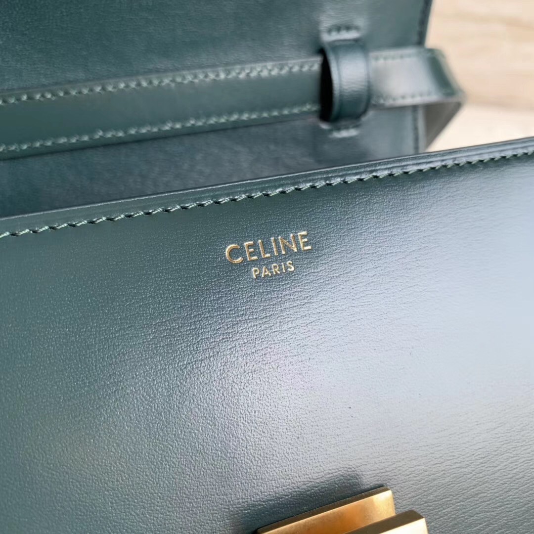 Celine Classic Box Small Bag In Amazone Box Calfskin 127