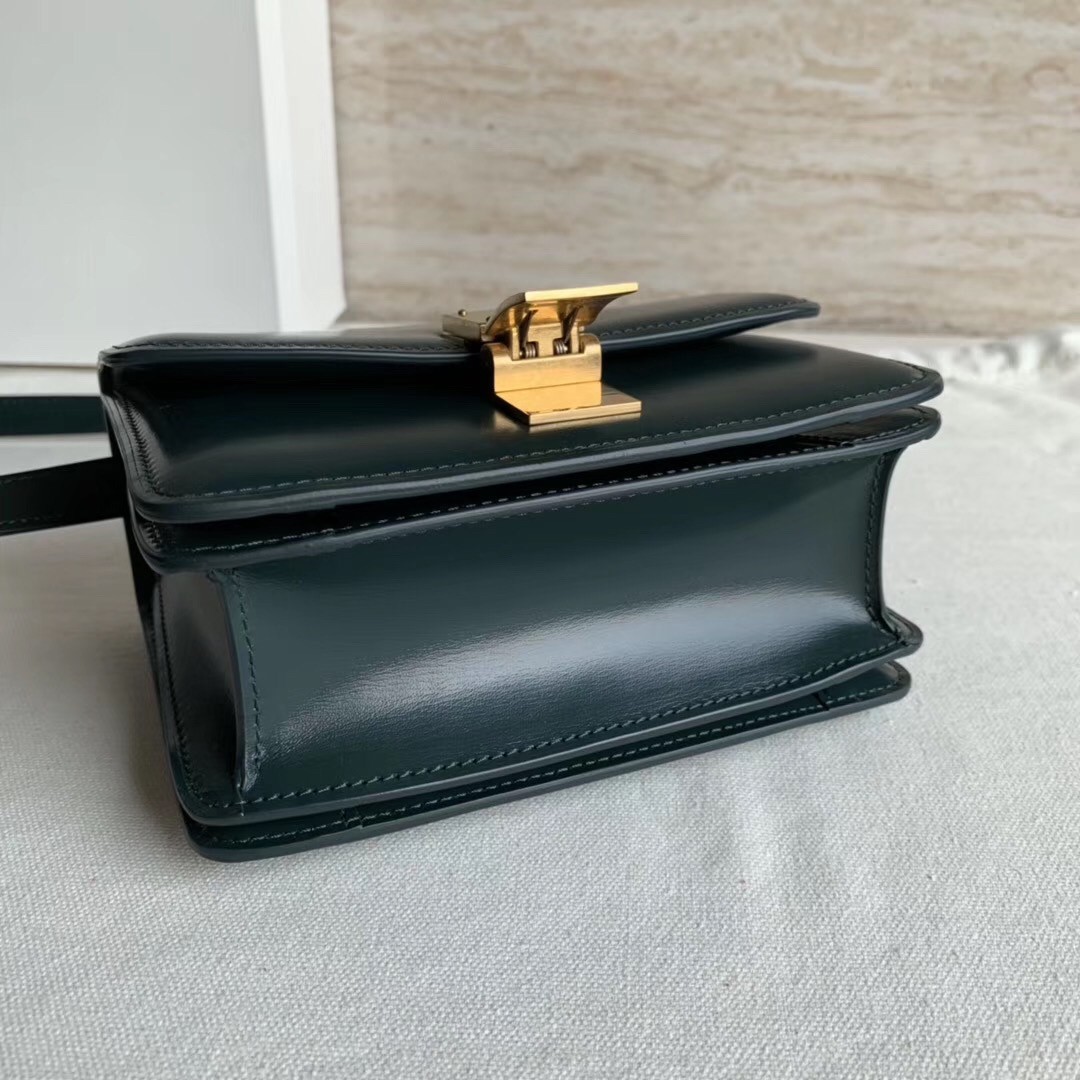 Celine Classic Box Small Bag In Amazone Box Calfskin 127
