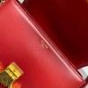 Celine Triomphe Teen Bag In Red Leather 020