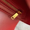 Celine Triomphe Teen Bag In Red Leather 020