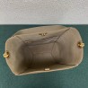 Celine Sangle Bucket Bag In Taupe Grained Calfskin 659