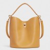 Celine Bucket 16 Bag In Yellow Soft Bare Calfskin 083