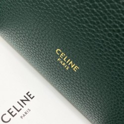 Celine Sangle Small Bucket Bag In Amazone Calfskin  136