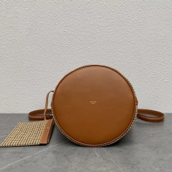 Celine Bucket 16 Bag In Tweed and Calfskin 313