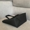 Celine Small Cabas Phantom Bag In Black Grained Calfskin 132