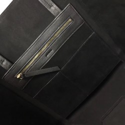 Celine Small Cabas Phantom Bag In Black Grained Calfskin 132