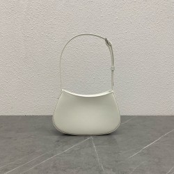 Celine Tilly Medium Bag in White Calfskin 478