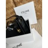 Celine Besace Clea Bag in Black Shiny Calfskin 678