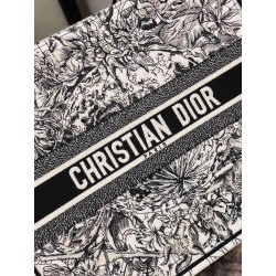 Dior Book Tote Bag In Latte Zodiac Embroidery 440