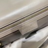 Dior Caro Medium Bag In Taupe Cannage Calfskin 972