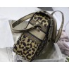 Dior Diorcamp Bag In Beige Multicolor Mizza Embroidery 427