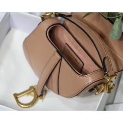 Dior Micro Saddle Bag In Poudre Goatskin 271