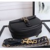 Dior Large Bobby Bag In Black Grained Calfskin 135