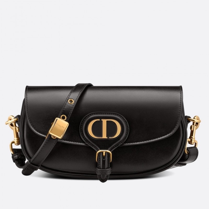 Dior Bobby East-West Bag In Black Box Calfskin 373