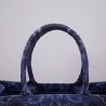 Dior Book Tote Bag In Blue KaleiDiorscopic Canvas 153