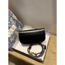 Dior Bobby East-West Bag In Black Box Calfskin 373