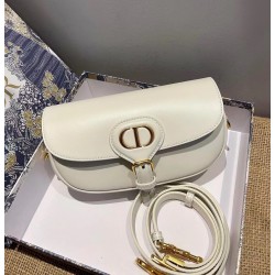 Dior Bobby East-West Bag In White Box Calfskin 412