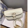 Dior Bobby East-West Bag In White Box Calfskin 412