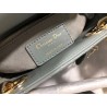 Dior Mini Lady Dior Bag In Grey Cannage Lambskin 769