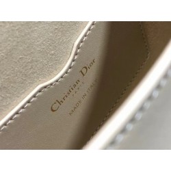 Dior Medium Bobby Bag In Beige Calfskin 016
