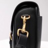 Dior Medium Bobby Bag In Black Grained Calfskin 648
