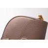 Dior Medium Bobby Bag In Warm Taupe Grained Calfskin 677