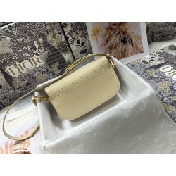 Dior Bobby East-West Bag In Beige Box Calfskin 715