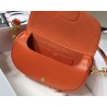 Dior Bobby East-West Bag In Orange Box Calfskin 752