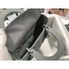 Dior Medium Lady Dior Bag In Grey Ultramatte Calfskin 962