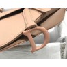 Dior Saddle Bag In Blush Ultramatte Calfskin 846