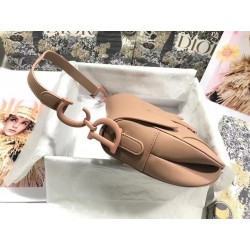 Dior Saddle Bag In Blush Ultramatte Calfskin 846