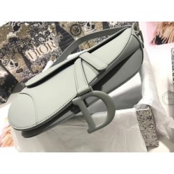 Dior Saddle Bag In Grey Ultramatte Calfskin 226