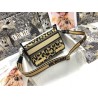 Dior Diorcamp Small Messenger Bag In Beige Mizza Embroidery 079