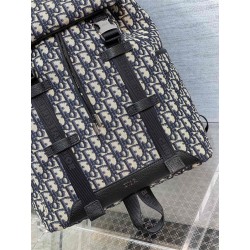 Dior Explorer Backpack In Black Dior Oblique Jacquard 275