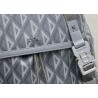 Dior Hit the Road Backpack In Gray CD Diamond Canvas 310