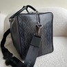 Dior Lingot 50 Duffle Bag In Black CD Diamond Canvas 428