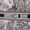 Dior Book Tote Bag In Toile de Jouy Carnivora Motif 291