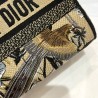 Dior Medium Lady D-Lite Bag In Beige Jardin d'Hiver Embroidery 772