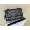 Dior 30 Montaigne Chain Bag With Handle In Black Lambskin 061