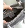 Dior Medium Lady Dior Bag In Grey Lambskin 795